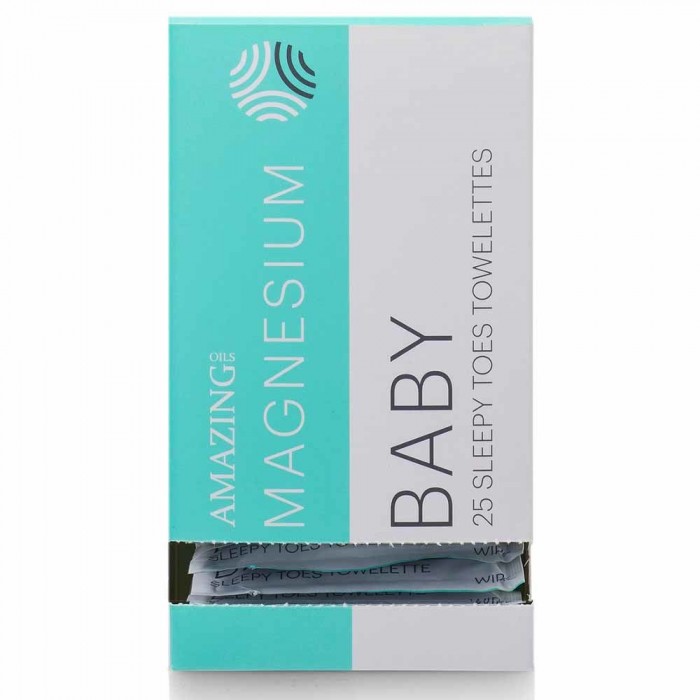 Amazing Oils - Magnesium Baby Wipes (25 per pack)