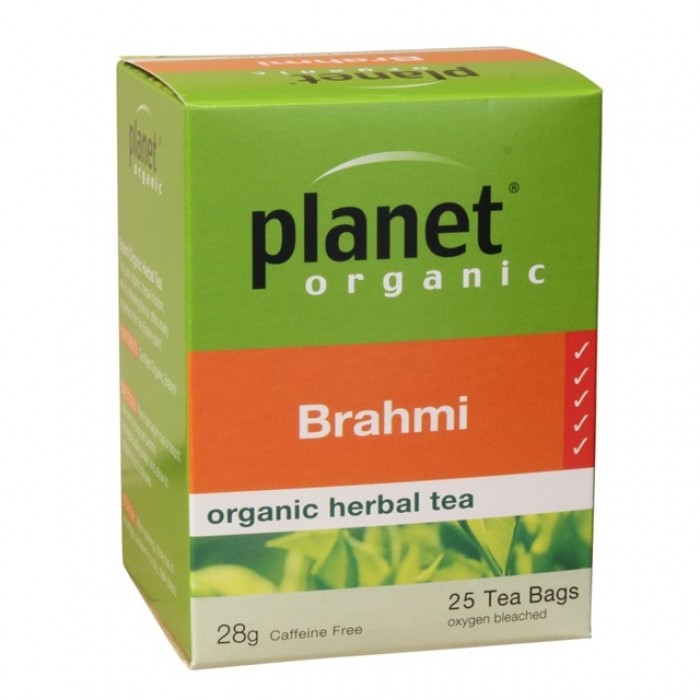 Planet Organics - Brahmi Herbal Tea (25 Bags)