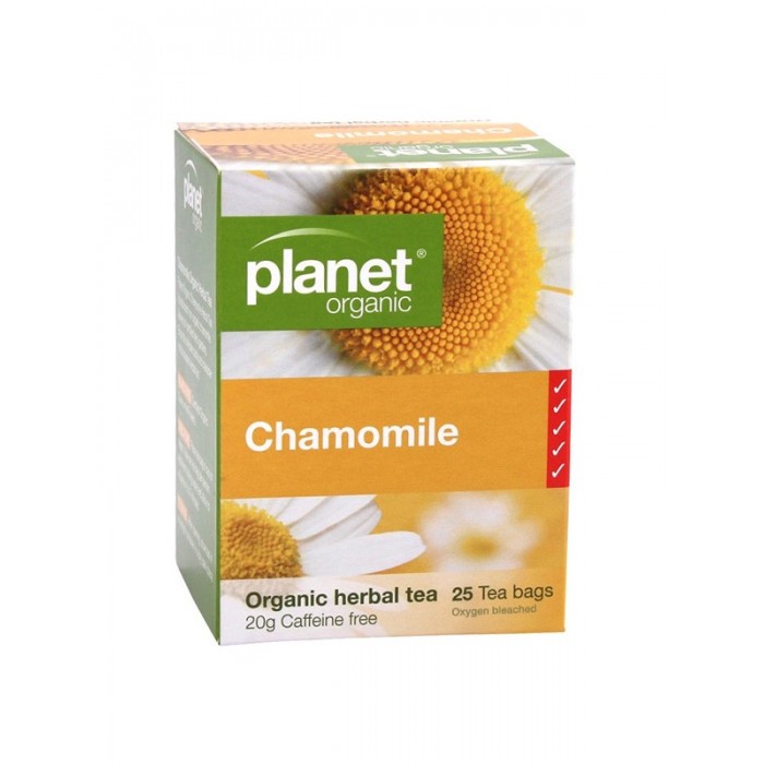 Planet Organics - Chamomile Herbal Tea (25 Bags)