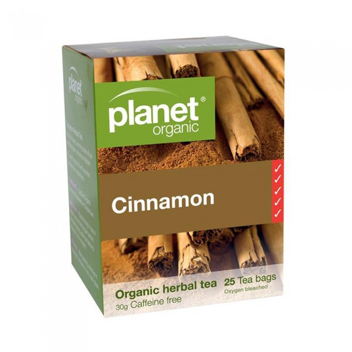 Planet Organics - Cinnamon Herbal Tea (25 Bags)