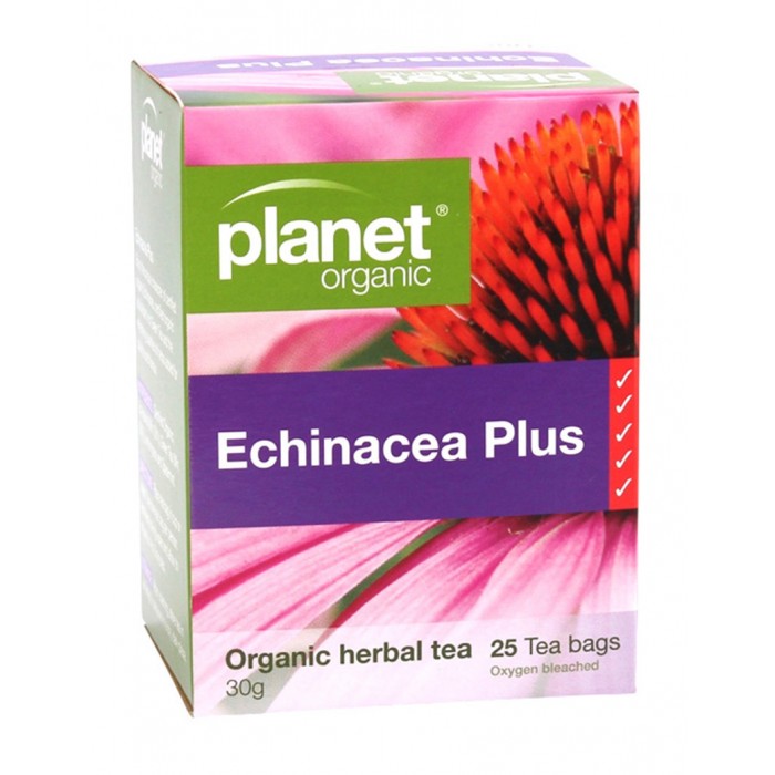 Planet Organics - Echinacea Plus Herbal Tea (25 Bags)