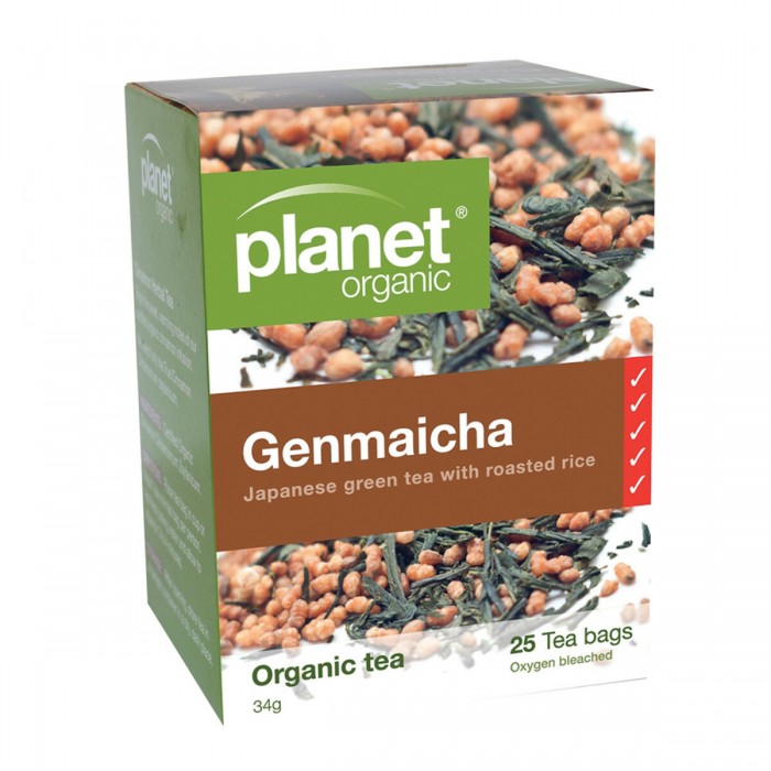 Planet Organics - Genmaicha Herbal Tea (25 Bags)