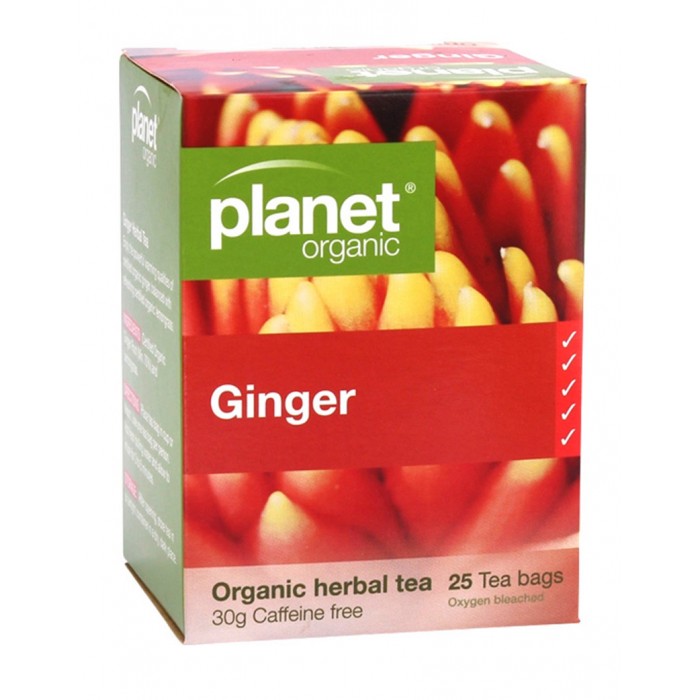 Planet Organics - Ginger Herbal Tea (25 Bags)