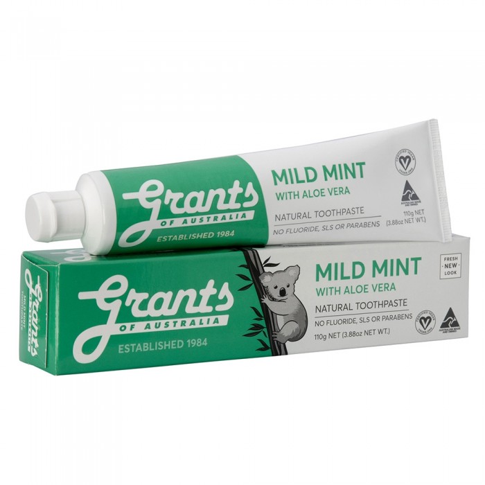 Grants of Australia Natural Mint Toothpaste (110g)