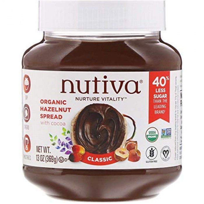 Nutiva - Organic Hazelnut Spread (369g)