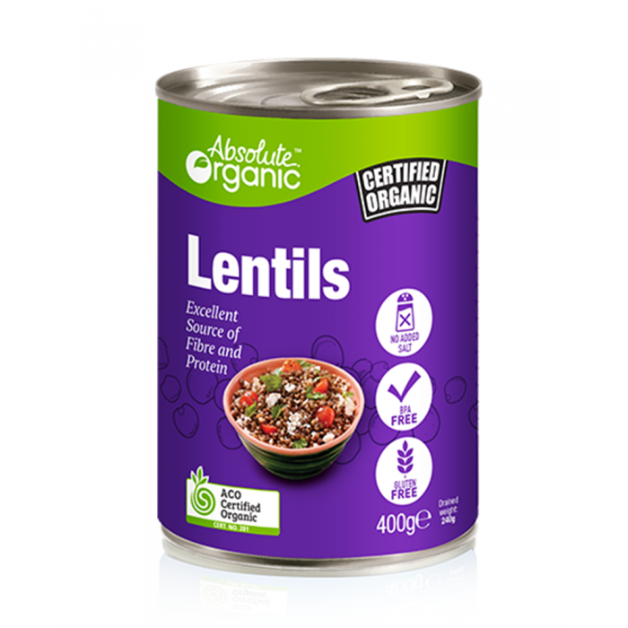 Absolute Organic - Lentils (400g)