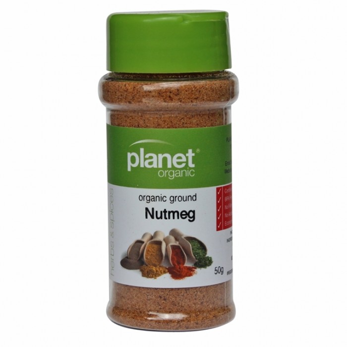 Planet Organic Spices - Nutmeg (50g)