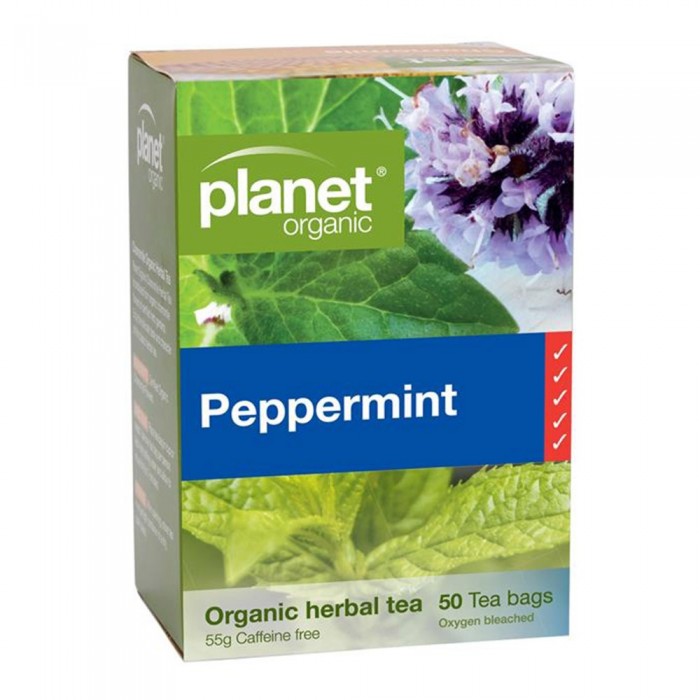 Planet Organics - Peppermint Herbal Tea (25 Bags)