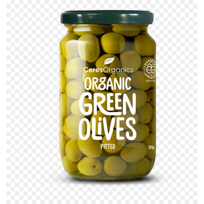 Ceres Organic - Green Olives Pitted (315g)