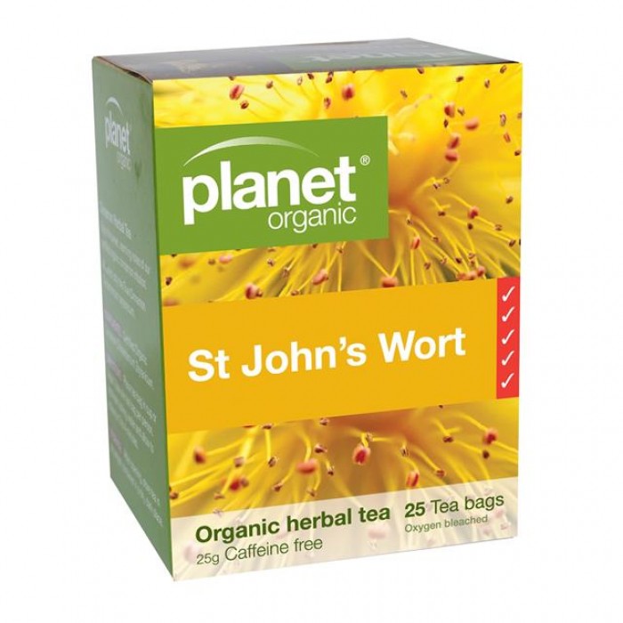 Planet Organics - St John's Wort Herbal Tea (25 Bags)