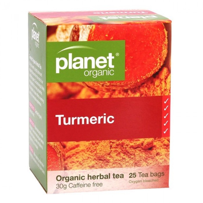Planet Organics - Turmeric Herbal Tea (25 Bags)