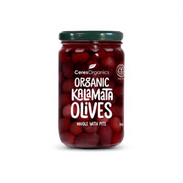 Ceres Organics - Kalamata Olives with Pits (320g)