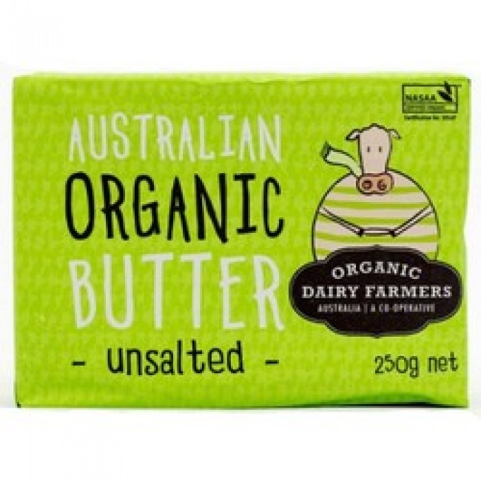True Organic - Butter - Unsalted 200g