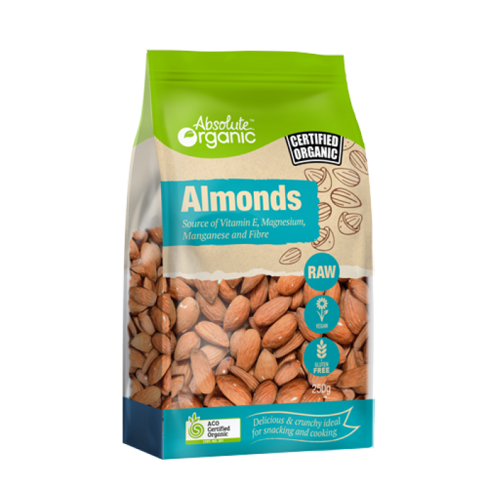 Absolute Organics - Raw Almonds (250g)