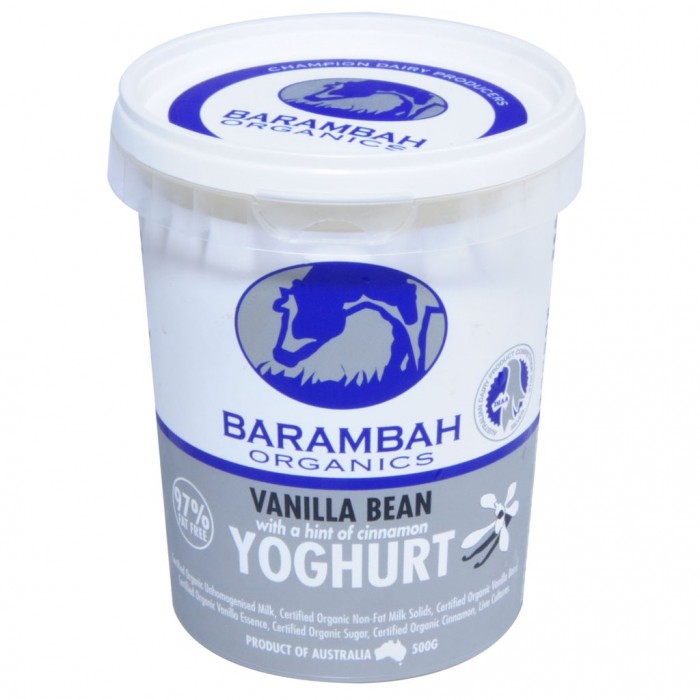 Barambah Vanilla Bean Yoghurt 500g