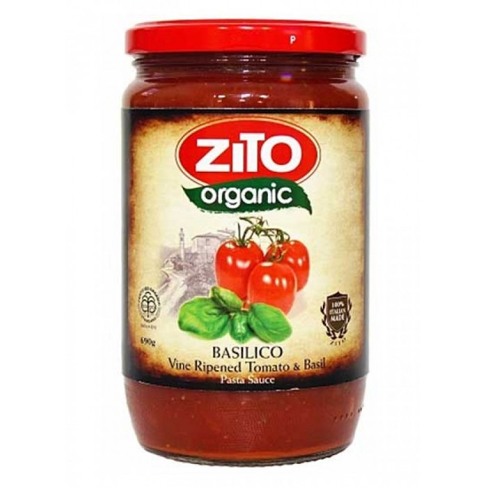 Zito Organics - Basilico Sauce (690g)