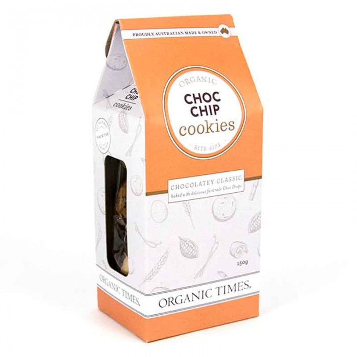Organic Times Cookies Choc Chip - 150g