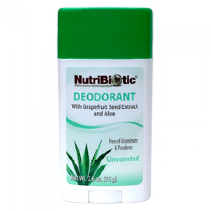 Nutribiotic - Unscented Deodorant (75g)