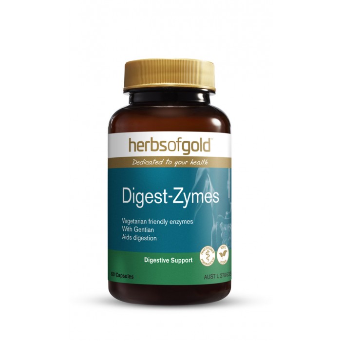 Herbs Of Gold - Digest-Zymes (60 Capsules)