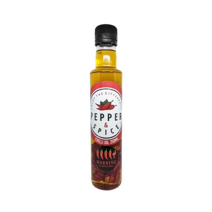 Pepper & Spice - Extra Spicy Chilli Oil 250mL