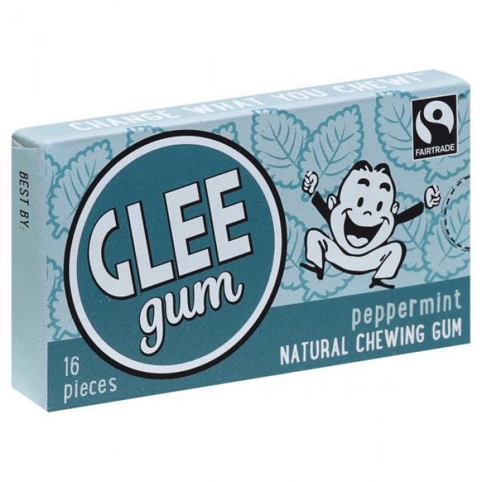 Peppermint Sugar-Free Glee Gum (16pces)
