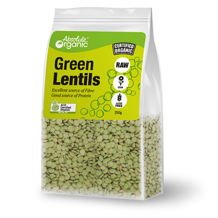 Absolute Organic - Green Lentils (400g)