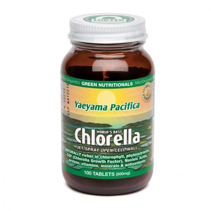Green Nutritionals Chlorella Tablets - Yaeyama Pacifica