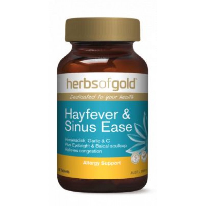 Herbs Of Gold - Hayfever & Sinus Ease (60 Tablets)