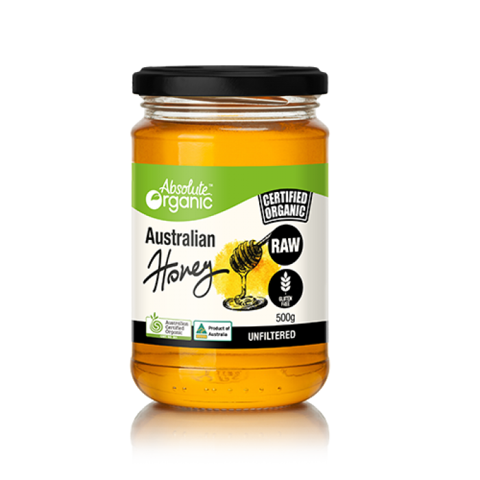 Absolute Organic - Raw Honey (500g)