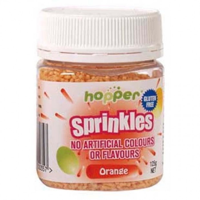 Hopper's - Orange Sprinkles (125g)