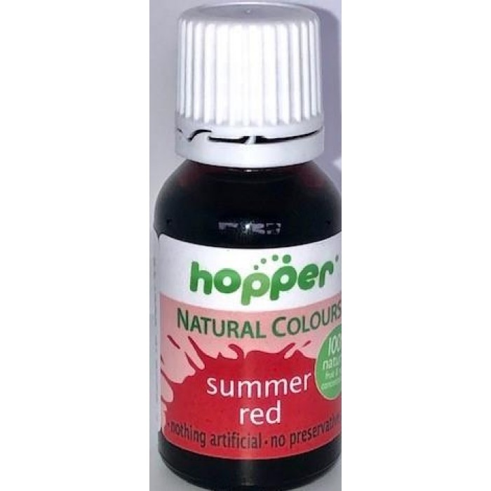 Hopper natural colouring summer red