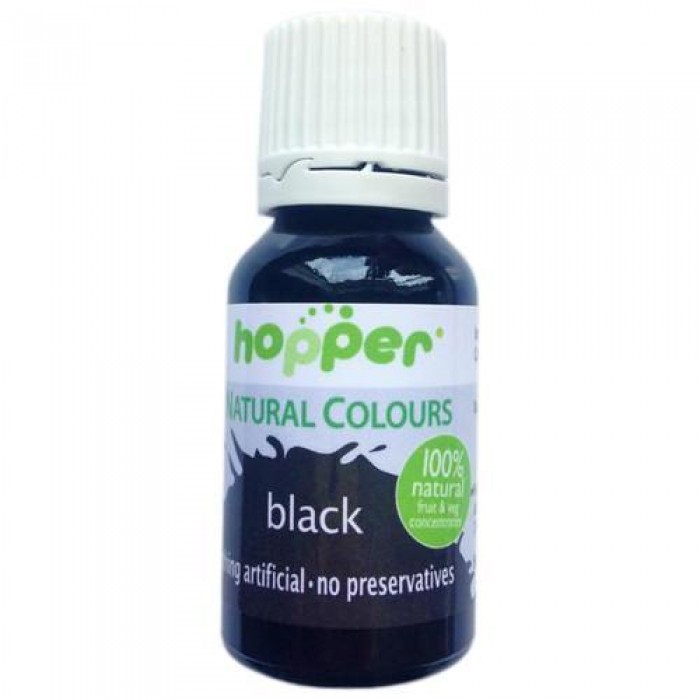 Hopper Natural Food Colour Black
