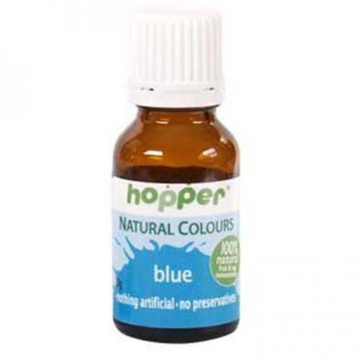 Hopper Natural Blue Colouring