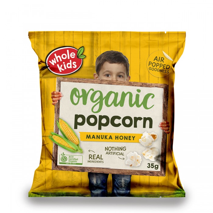 Whole Kids - Manuka Honey Popcorn (35g)