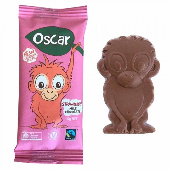 The Chocolate Yogi - Oscar Strawberry Chocolate (15g)