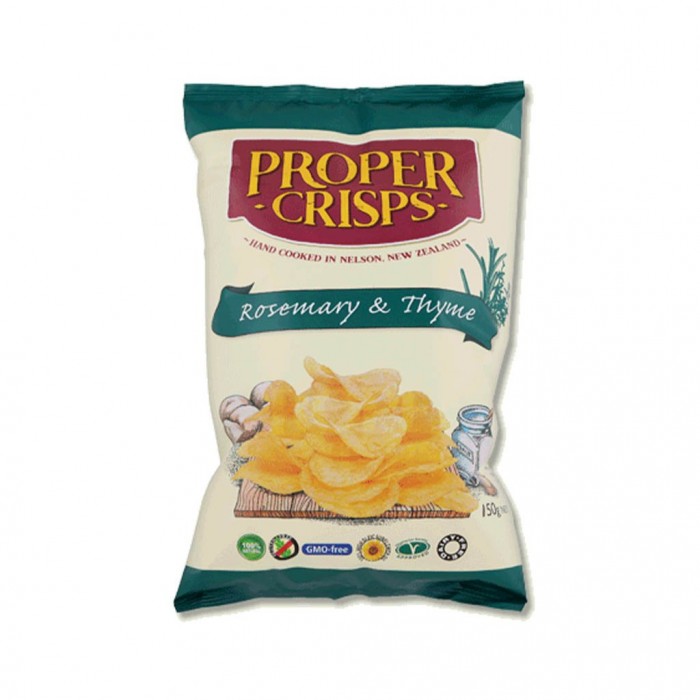 Proper Crisps - Rosemary and Thyme Potato Chips (150g)