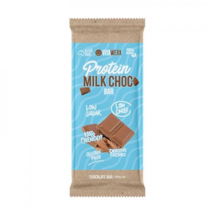 Vitawerx - Protein Milk Chocolate Bar (100g)