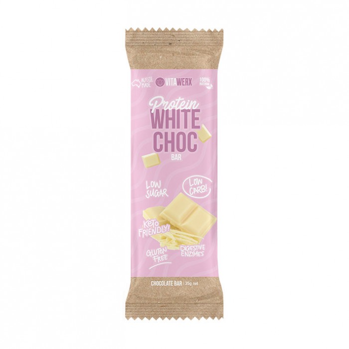 Vitawerx - Protein White Chocolate Bar 