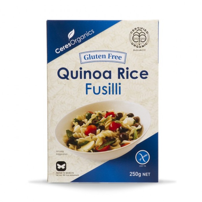 Ceres Organics quinoa rice fusilli - 250g
