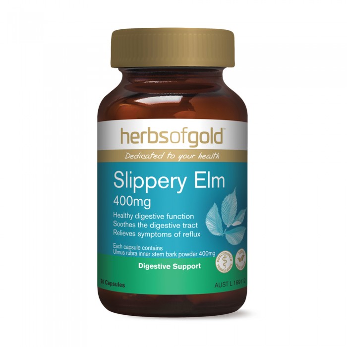 Herbs Of Gold - Slippery Elm (60 Capsules)