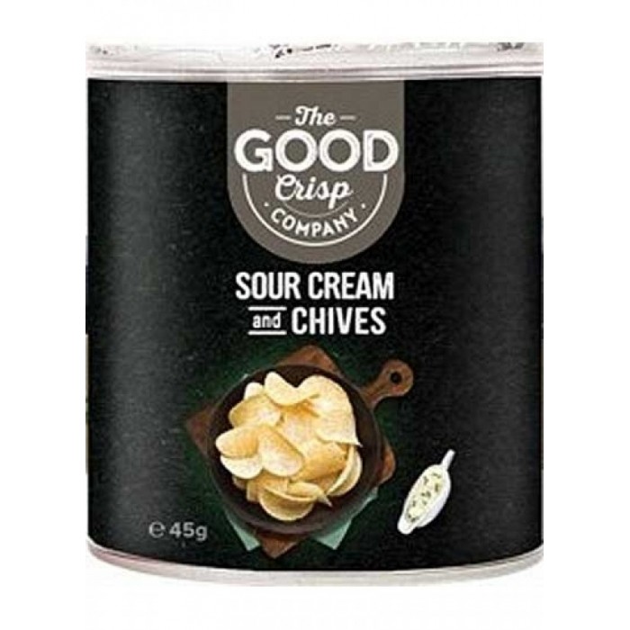The Good Crisp Company - Sour Cream and Chives (45g)