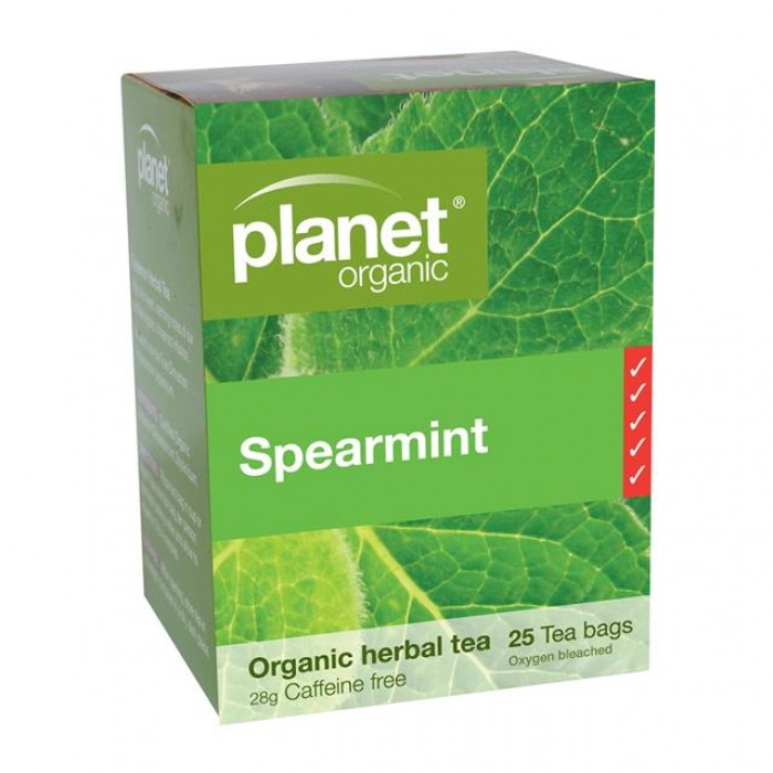Planet Organics - Spearmint Herbal Tea (25 Teabags)