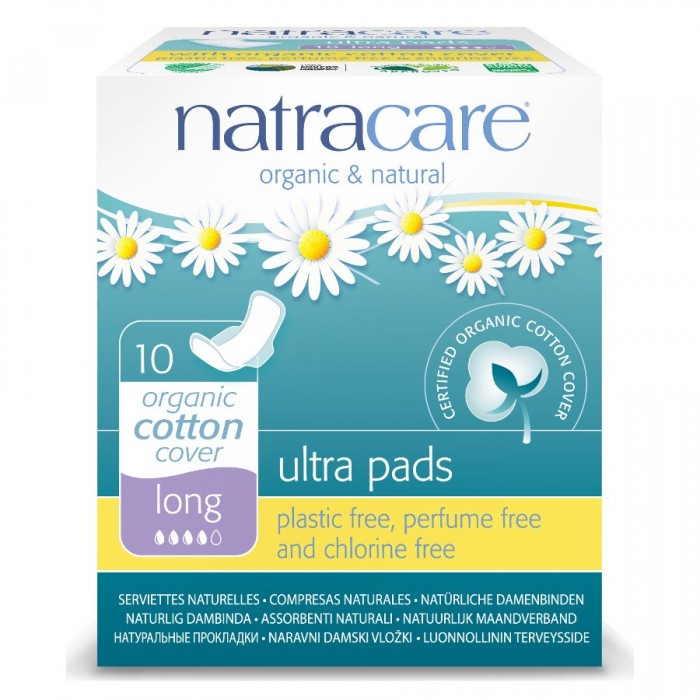 NatraCare - Ultra Pad Long (10 per pack)
