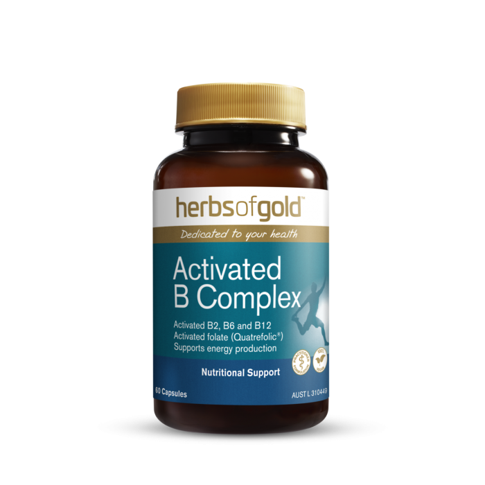 Herbs of Gold Activated B Complex - 60 Capsules