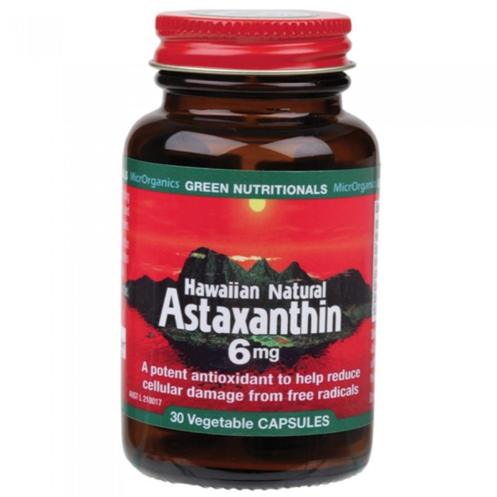 Green Nutritionals -  Hawaiian Natural Astaxanthin (30 Capsules)