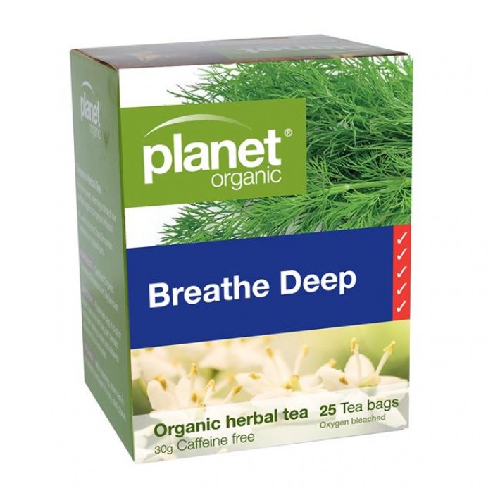 Planet Organics - Breathe Deep Tea (25 bags)
