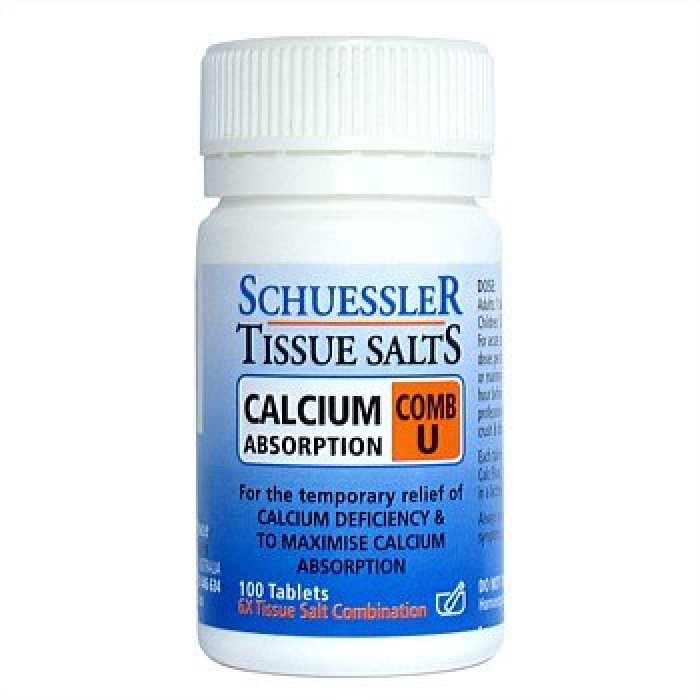 Schuessler Tissue Salts - Calcium Absorption (125 Tablets)