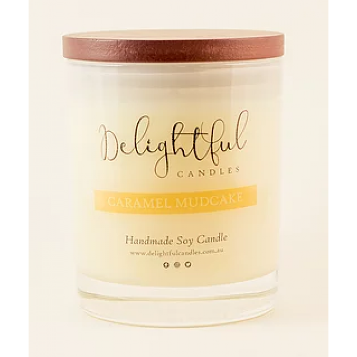 Natural Candles - Caramel Mudcake