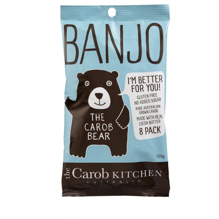 The Carob Kitchen Banjo Bear 120g