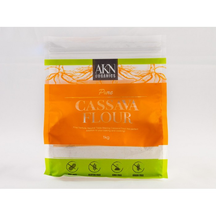 AKN Organics - Cassava Flour (1kg)